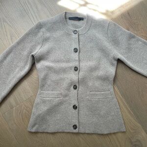 Jenni Kayne Cooper cardigan size small in taupe